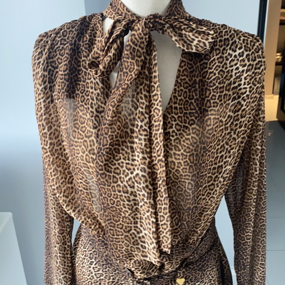 Zara Animal Print Dress - Picture 3 of 9